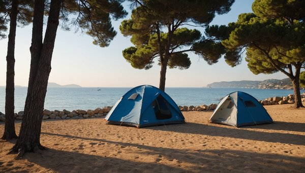 Camping en bord de mer dans le var